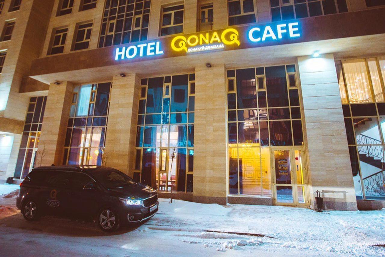 Qonaq Hotel Astaná Exterior foto